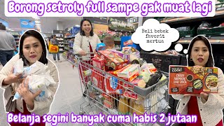 BORONG SETROLY FULL SAMPE GAK MUAT LAGI  BELANJA SEGINI BANYAK CUMA HABIS 2 JUTAAN [upl. by Oballa]