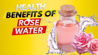 🌹💧 Powerful Health Benefits of Rose Water Boost Your Skin Hair and Health [upl. by Ytissahc]