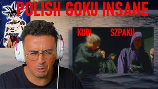 Kubi Producent  Pusty pokój ale płyty diamentowe ft Szpaku Tulia Official Video REACTION fyp [upl. by Aubine872]