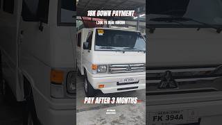 2024 MITSUBISHI L300 FB DUAL AIRCON MT 18K DOWN PAYMENT PAY AFTER 3 MONTHS jmbvlog mitsubishi [upl. by Moazami]