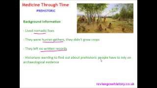 Medicine Through Time  Prehistoric  Nature of Evidence [upl. by Nepean]