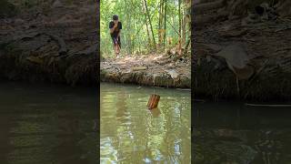 Plastic Bottle Hook Fishing Challenge Video Part4shortsfishvideo [upl. by Tterb792]