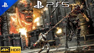 PS5 GOD OF WAR 3 REMASTERED  Kratos vs Helios  ULTRA High Graphics Gameplay 4K 60FPS HDR [upl. by Wiltshire]