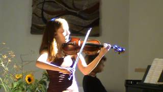 Julie Bertollet  Wieniawski Violin Concerto n°2 [upl. by Ellord]