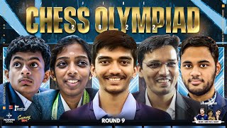 FIDE Chess Olympiad 2022 Day 9 [upl. by Coffeng]