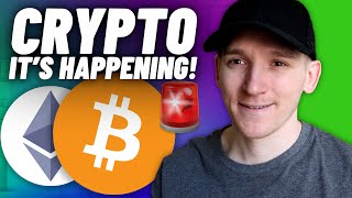 Crypto Alert Its Happening Absolute GameChanger [upl. by Saree]