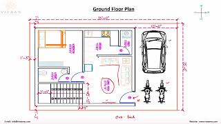 Duplex House Plan on 25 ft x35 ft site with road on east side shorts [upl. by Porush]