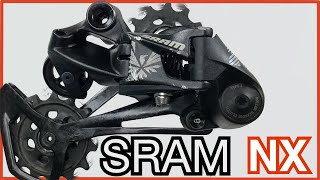 SRAM EAGLE NX Rear derailleur  restore service clean disassembled [upl. by Ikcir]