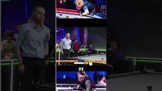 Amazing Bank shot on 8 ball  Francisco sanchez ruiz vs Mickey krause  Peri Open 2024 [upl. by Boehike950]