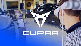 Wir testen die CUPRA Vision Pro App im Showroom [upl. by Renckens]