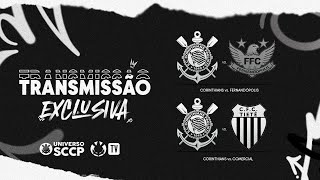 TRANSMISSÃO  Corinthians x Fernandópolis Sub15  Corinthians x Comercial Sub17 [upl. by Antoni]