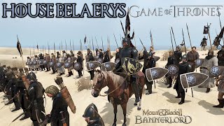 OUTNUMBERED DEFENDING A SIEGE  Game Of Thrones Mod  House Belaerys Playthrough  Bannerlord  5 [upl. by Selec]