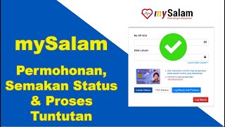 Cara Daftar mySalam Online Skim Perlindungan Masyarakat [upl. by Fermin714]