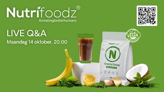 Nutrifoodz Live QampA [upl. by Eahsram]