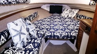 How to Make Forward Berth Cabin Cushions with Zipper on Bottom [upl. by Philan110]