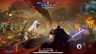 STAR WARS BATTLEFRONT 2 Obi Wan 129 Surpremacy KillstreakGameplay On Felucia [upl. by Alysoun]