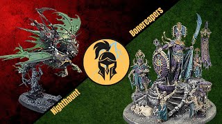 Age of Sigmar Battle Report NEW Regiments of Renown Nighthaunt vs Ossiarch Bonereapers [upl. by Tove]