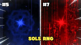 TOP TEN RAREST AURAS IN ERA 9  Sols RNG [upl. by Navada908]