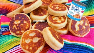 GORDITAS DE LECHE CONDENSADA  LECHERA😋🤤 [upl. by Walden]