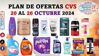 Plan de Ofertas CVS 👉🏻102024 al 102624 [upl. by Ayenat]