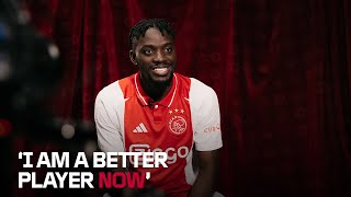 Bertrand Traoré is back ⚪🔴⚪ I have unfinished business at Ajax 😈  First interview [upl. by Dreyer]