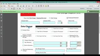 Flowable PDF Forms made in Adobe Livecycle AEM [upl. by Trueman]