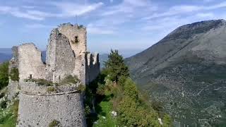 Rudere del castello dellantica Roccaguglielma  Esperia [upl. by Leontine343]