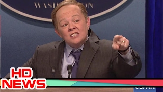 Melissa McCarthy Returned to SNL as Sean quotSpicyquot Spicer in a Hilarious New Skit [upl. by Adnaugal802]