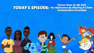 Tyrone Insults His Dad By Wearing A Clown CostumeGets Grounded [upl. by Nirrak]