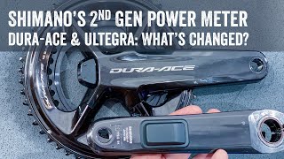 Shimanos New R9200P8100P Power Meters Technical Differences [upl. by Yticilef]