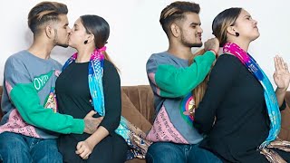 Angry Prank On My Cutie Nancy ♥️  Gone So Much Angry  Real Kissing Prank  Ansh Rajput [upl. by Aciretnahs]