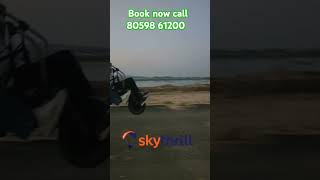 Paramotor paragliding airsafari flying book now Skythrillin call 80598 61200 [upl. by Bunni19]