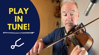 Improve Your Violin Intonation with These LeftHand Exercises [upl. by Anahsal]