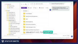 Using Egnyte’s AI Knowledge Base for Property Management Insights [upl. by Emolas]