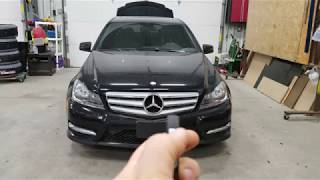 Viper 4706V Remote Start On 2012 Mercedes Benz C300 [upl. by Enattirb]