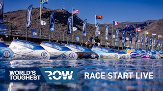 Race Start LIVE  Worlds Toughest Row  Atlantic 2023 [upl. by Kassab710]