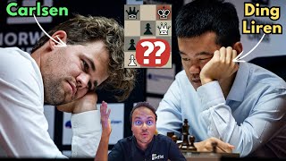 From equal position to stunning checkmate in 2 moves  Carlsen vs Ding Liren  Norway Chess 2024 [upl. by Laband]