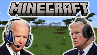 US Presidents Play Minecraft [upl. by Milissent]