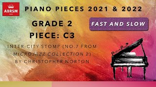 ABRSM 2021 amp 2022 Piano Grade 2 C3 InterCity Stomp  Christopher Norton [upl. by Hatcher]