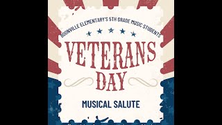 Boonville Elementary  Musical Salute to Veterans 2023 [upl. by Sainana127]