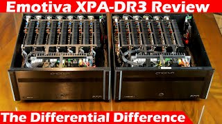 Emotiva XPADR3 Review  Differential Reference Home Theater Amplifier [upl. by Airdnua]