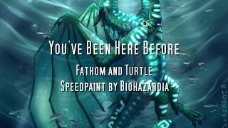 Wings of Fire  Youve Been Here Before  Speedpaint Fathom Turtle [upl. by Ander]