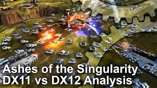 Ashes Of The Singularity DirectX 12 vs DX11 Tech Analysis [upl. by Arette]