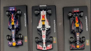 Burago diecast car  Red Bull Formula1 Cars diecast car [upl. by Atteuqehs]