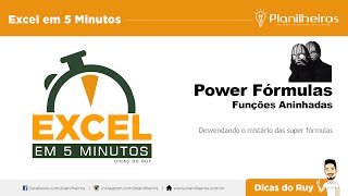 EXCEL em 5 Minutos  Desvendando Mega Fórmulas [upl. by Hsirap599]