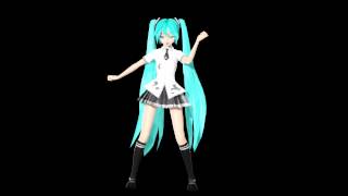 MMD DT Rolling Girl Mikupa Ver Concert Motion [upl. by Galanti]