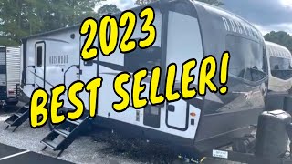 NEW 2023 FOREST RIVER ROCKWOOD ULTRA LITE 2608BS FRONT KITCHEN JUST ARRIVED WALKTHROUGH BEST SELLER [upl. by Eusassilem]