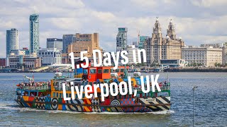 UK Travel Vlog 5 Liverpool Taking the Mersey Ferry and Checking All Things Beatles [upl. by Enirod]