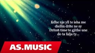 Alban Skenderaj  Vetem Ty Official Lyric Video [upl. by Kelila]