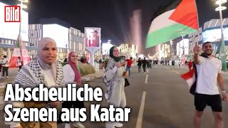 Israelische Reporter in Katar von Judenhassern beschimpft  FIFA WM 2022 [upl. by Acinemod]